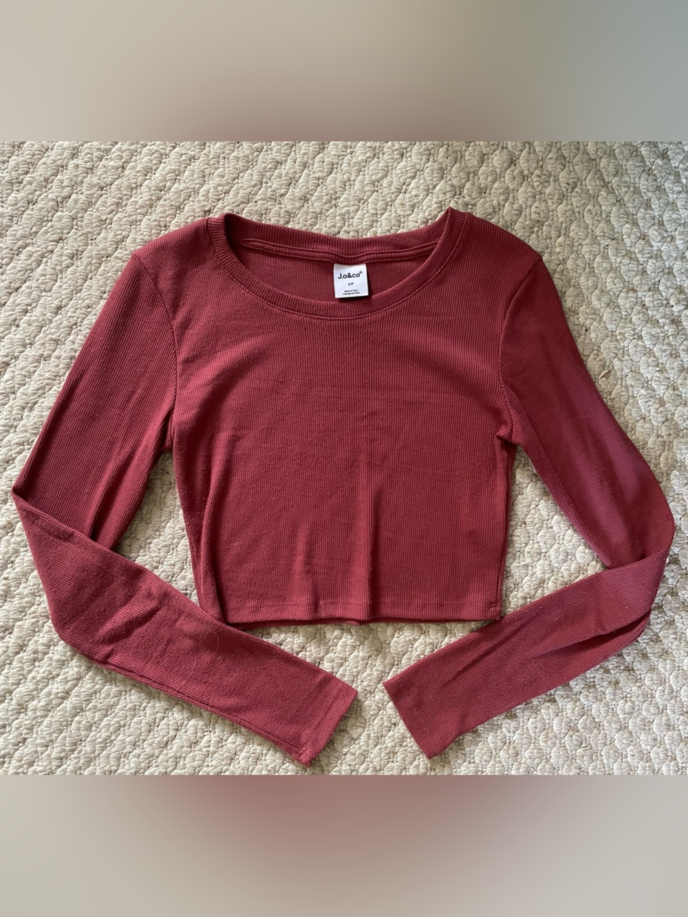 J.o&co Red-Pink Long Sleeve